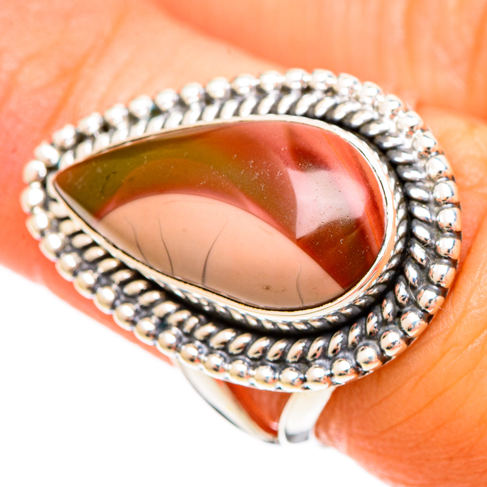 Mookaite Rings handcrafted by Anasilvercos - RING109365