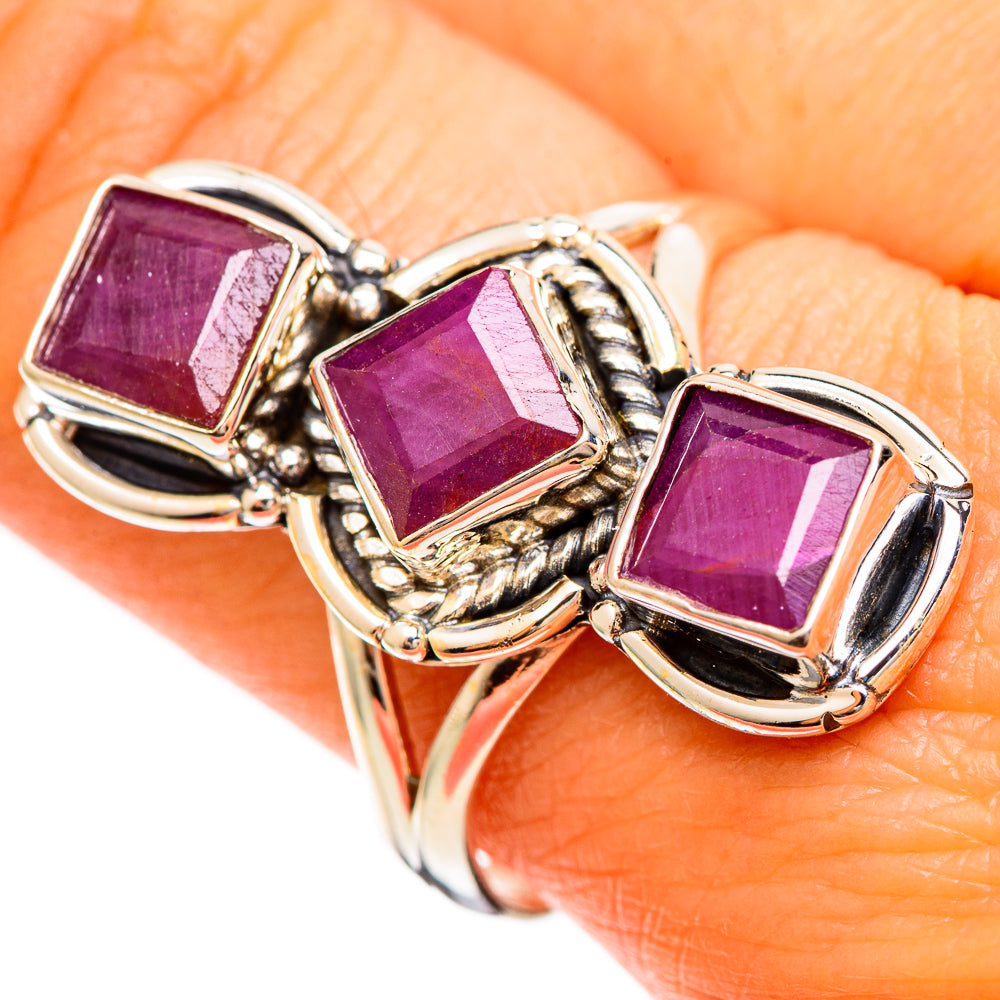 Ruby Rings handcrafted by Anasilvercos - RING109367