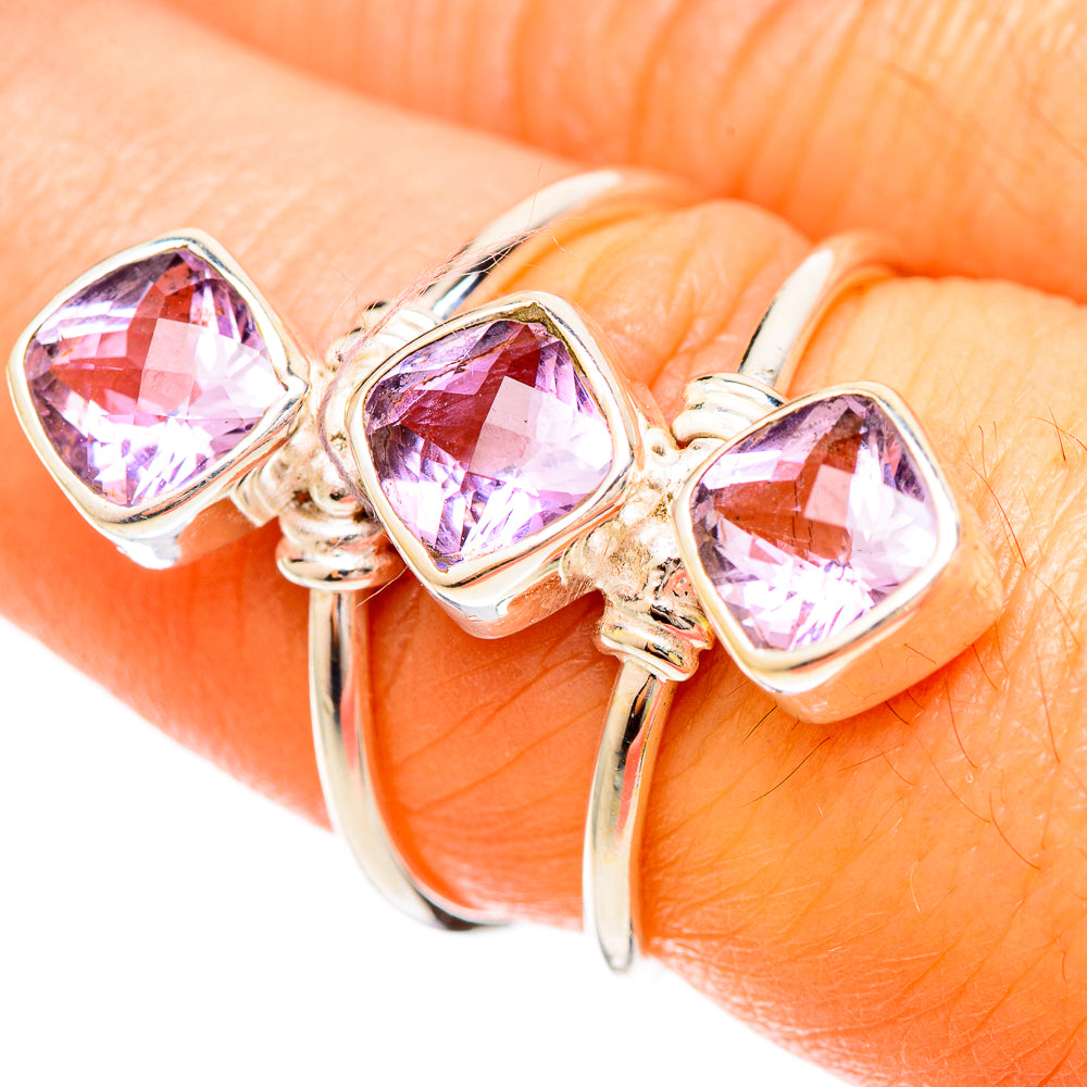 Amethyst Rings handcrafted by Anasilvercos - RING109396