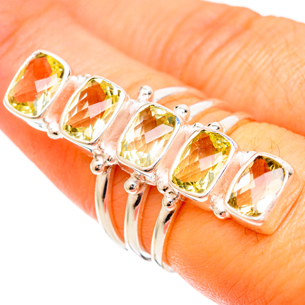 Citrine Rings handcrafted by Anasilvercos - RING109412