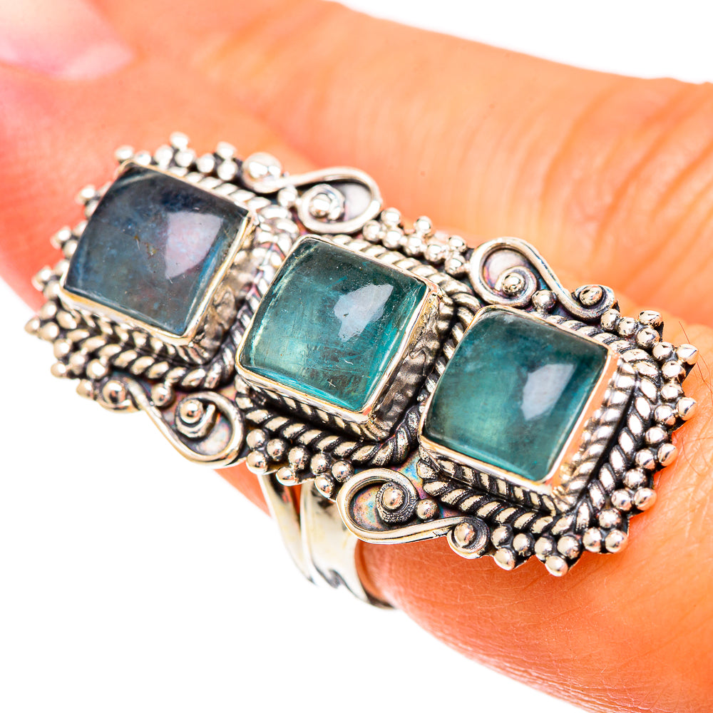 Apatite Rings handcrafted by Anasilvercos - RING109414