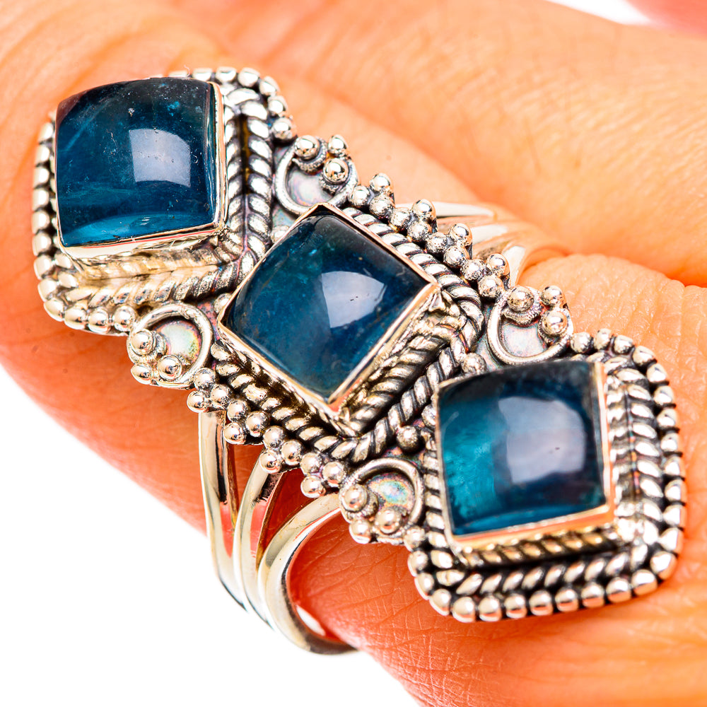 Apatite Rings handcrafted by Anasilvercos - RING109418