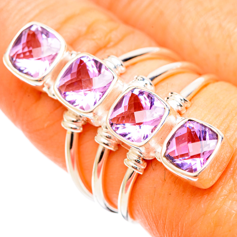 Amethyst Rings handcrafted by Anasilvercos - RING109440