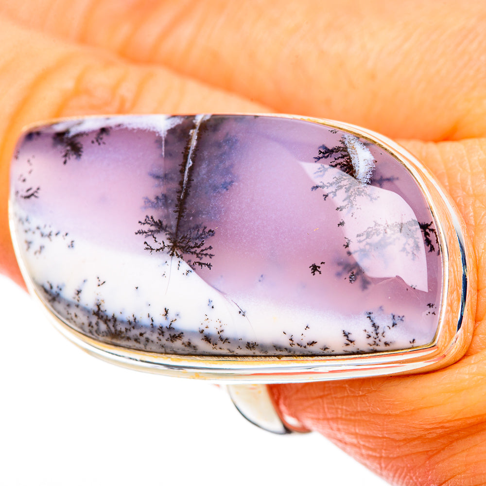 Dendritic Opal Rings handcrafted by Anasilvercos - RING109446
