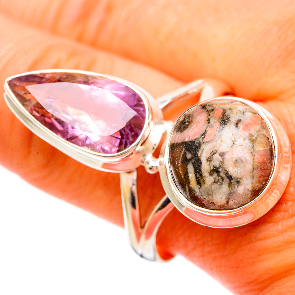 Crinoid Fossil Rings handcrafted by Anasilvercos - RING109449