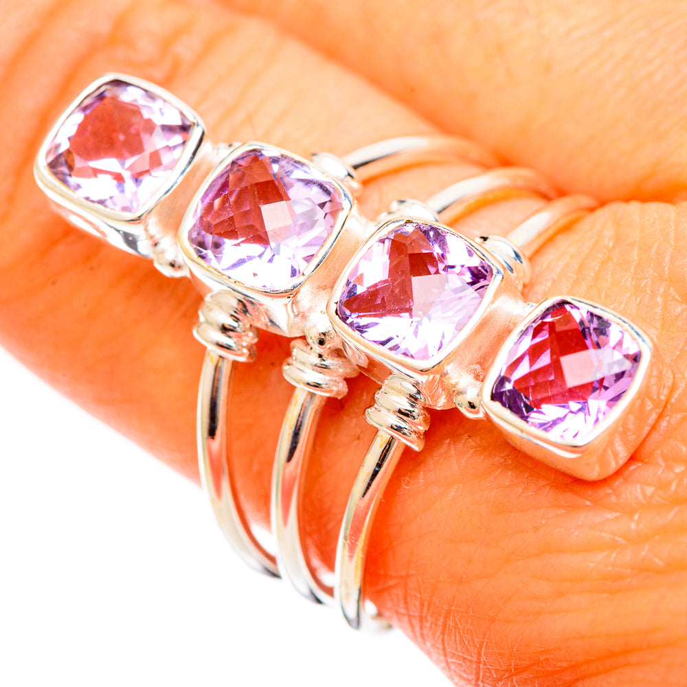 Amethyst Rings handcrafted by Anasilvercos - RING109483