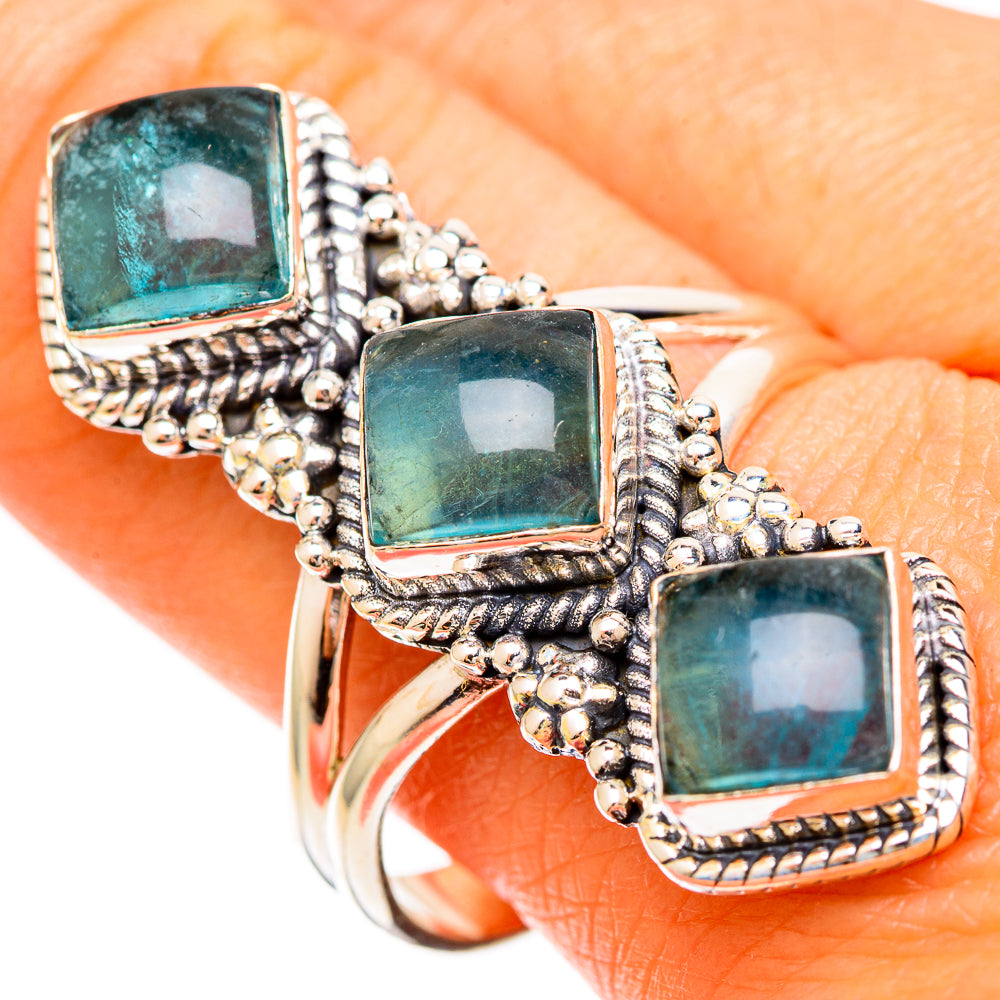 Apatite Rings handcrafted by Anasilvercos - RING109499