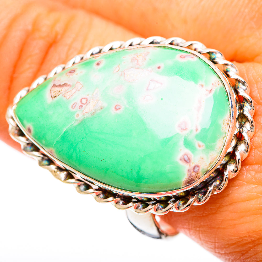 Variscite Rings handcrafted by Anasilvercos - RING109506