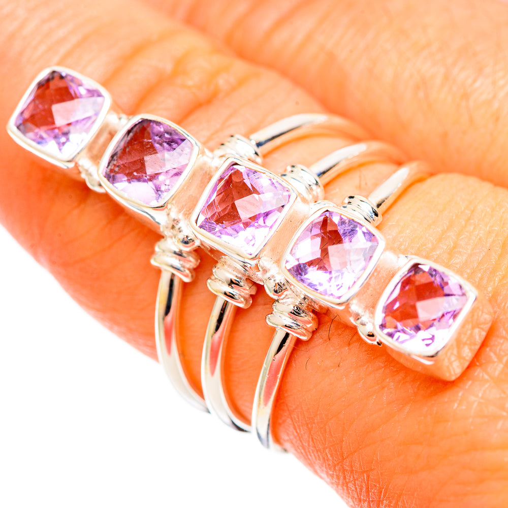 Amethyst Rings handcrafted by Anasilvercos - RING109521