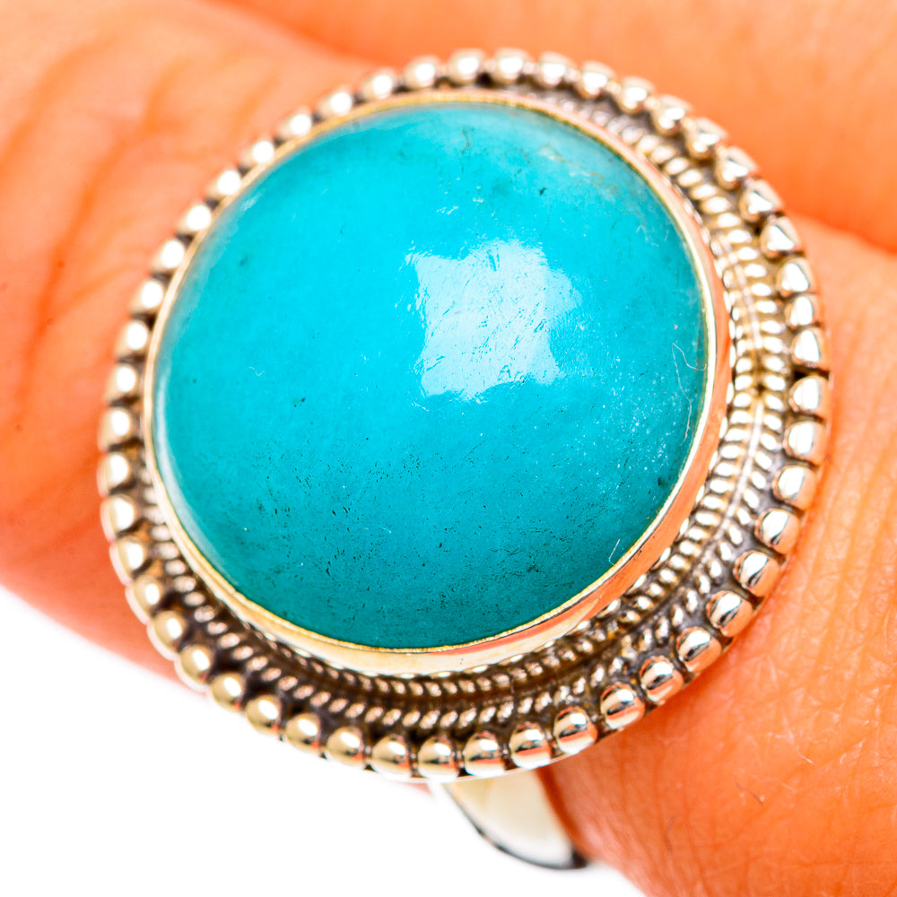 Larimar Rings handcrafted by Anasilvercos - RING109538