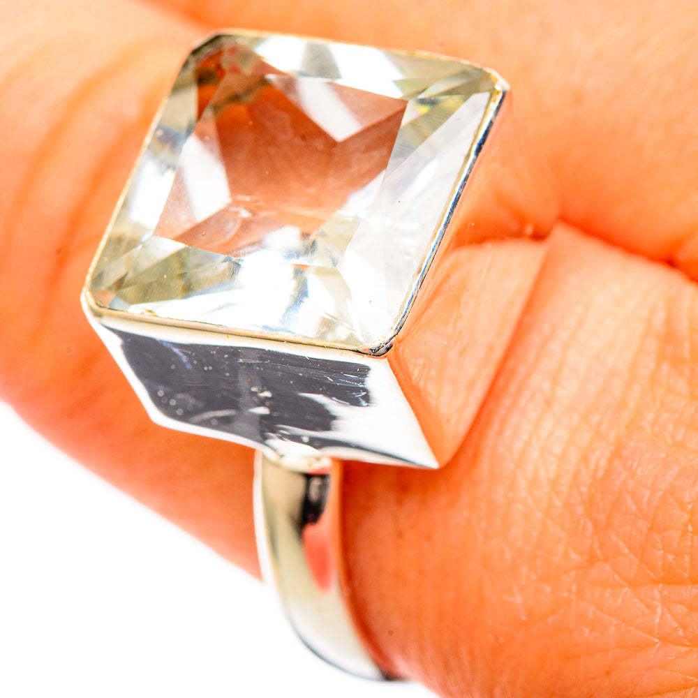 White Quartz Rings handcrafted by Anasilvercos - RING109539