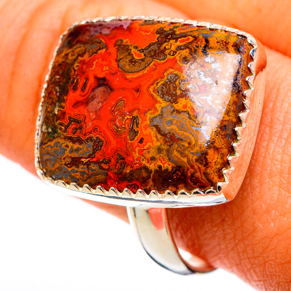 Moroccan Agate Rings handcrafted by Anasilvercos - RING109574