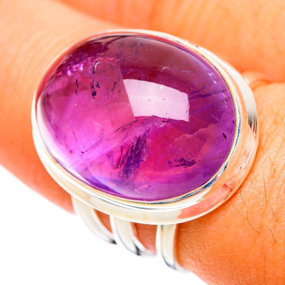Amethyst Rings handcrafted by Anasilvercos - RING109581