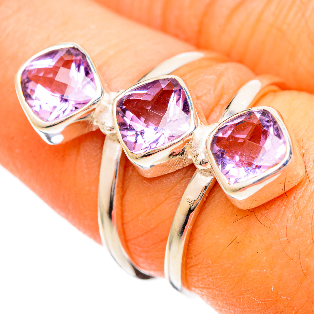 Amethyst Rings handcrafted by Anasilvercos - RING109607