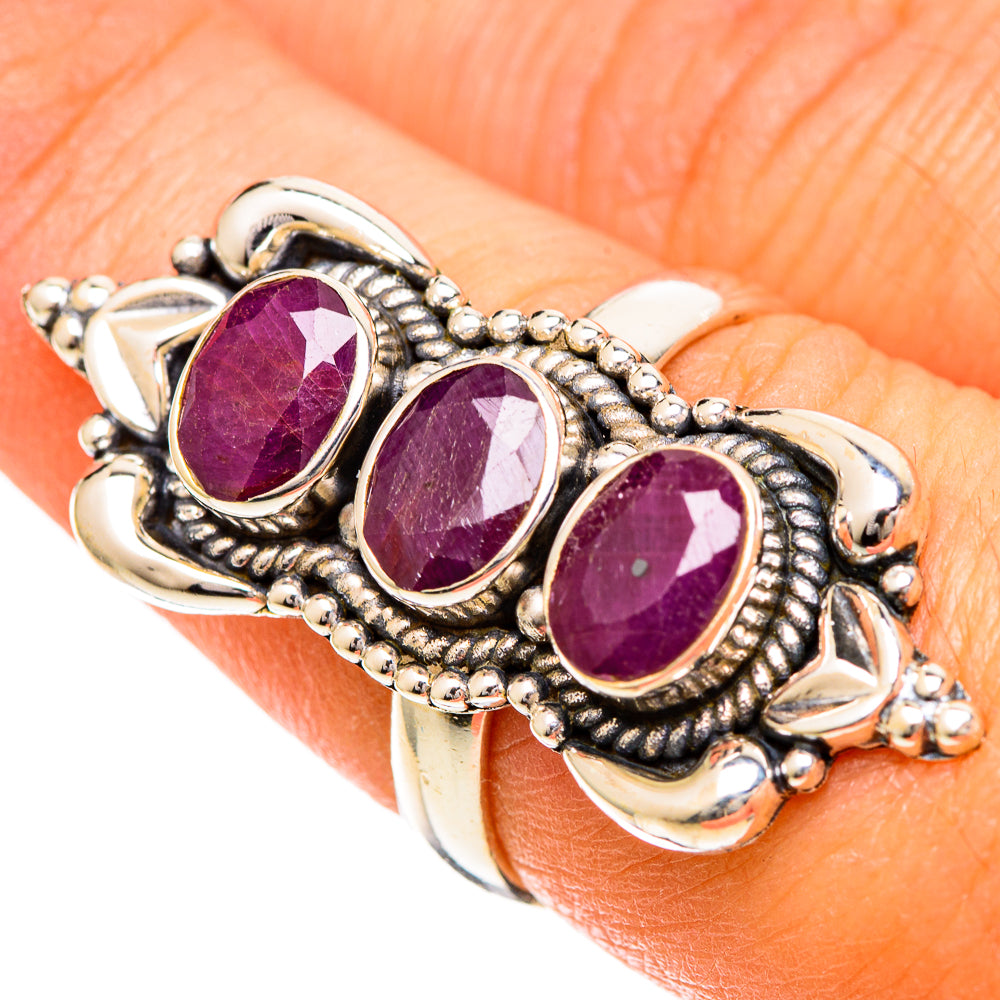 Ruby Rings handcrafted by Anasilvercos - RING109696