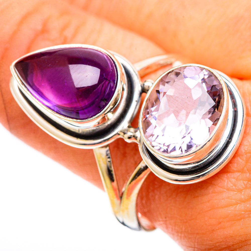 Amethyst Rings handcrafted by Anasilvercos - RING109701