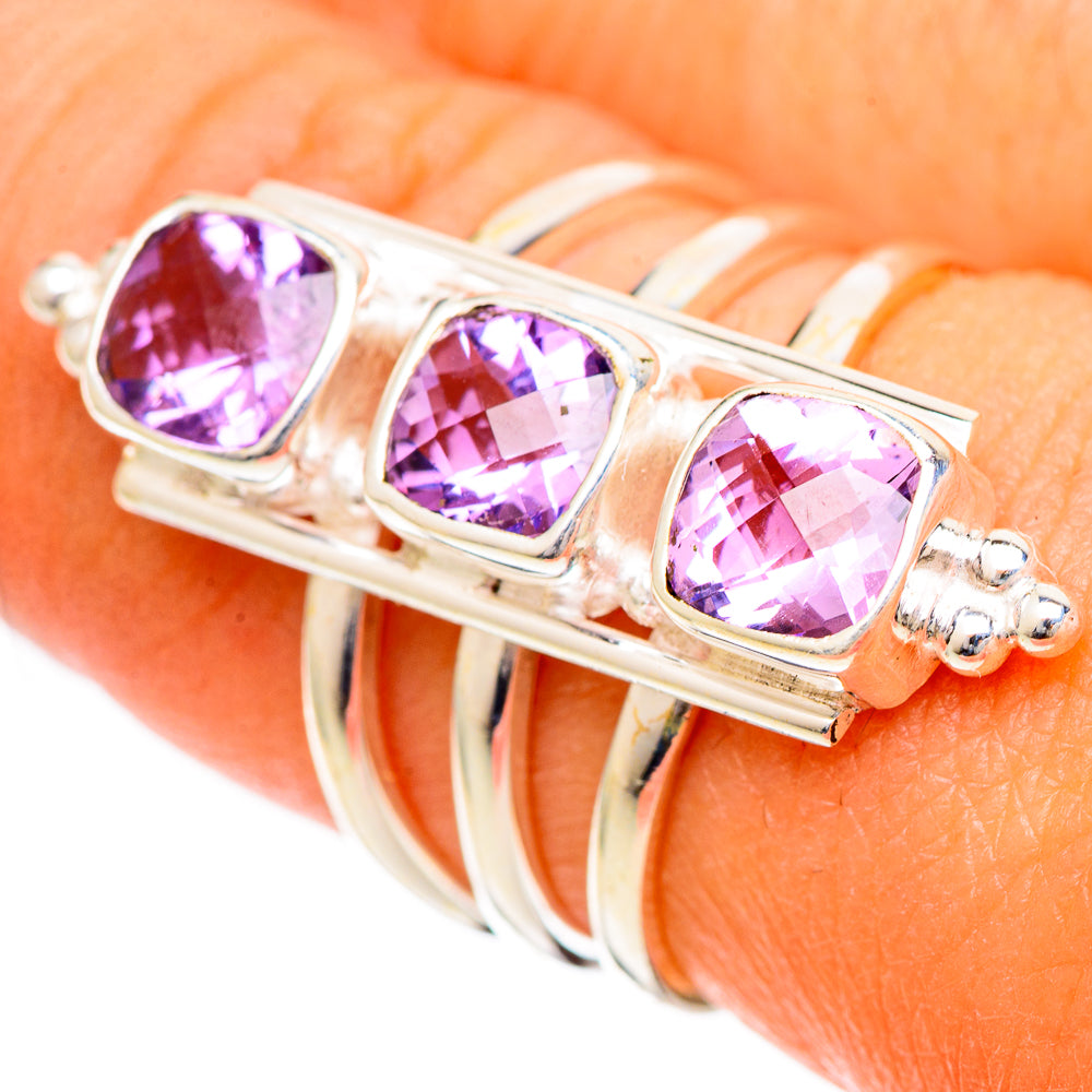 Amethyst Rings handcrafted by Anasilvercos - RING109705