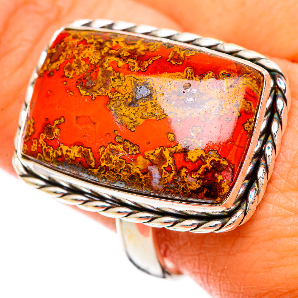 Moroccan Agate Rings handcrafted by Anasilvercos - RING109732