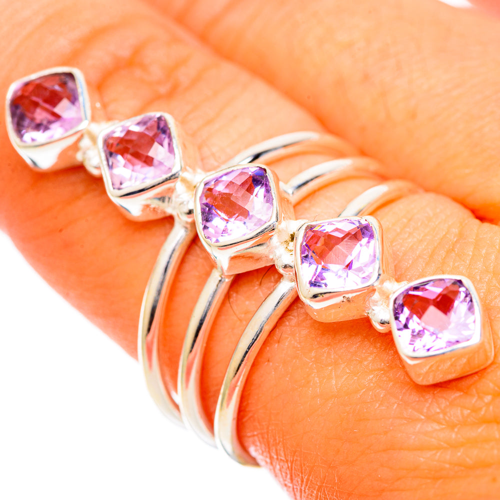 Amethyst Rings handcrafted by Anasilvercos - RING109743