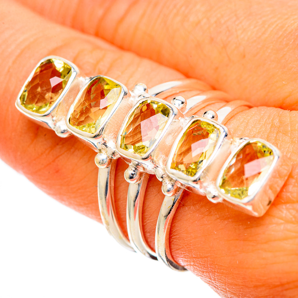 Citrine Rings handcrafted by Anasilvercos - RING109748