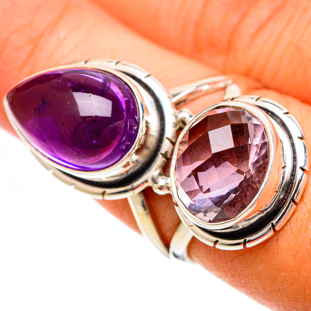 Amethyst Rings handcrafted by Anasilvercos - RING109783