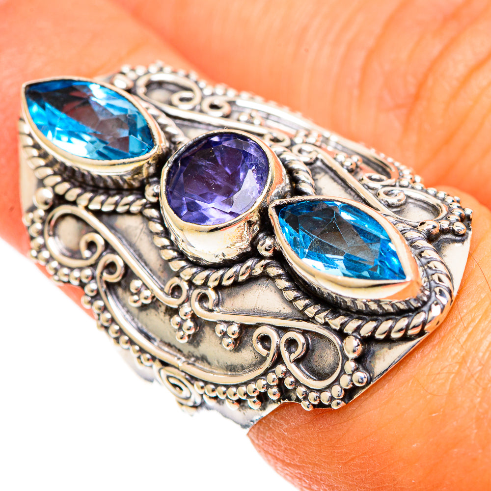 Tanzanite Rings handcrafted by Anasilvercos - RING109794