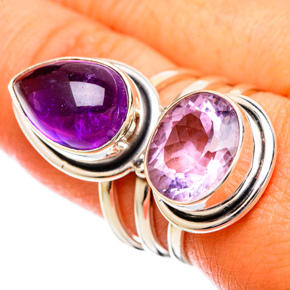 Amethyst Rings handcrafted by Anasilvercos - RING109818