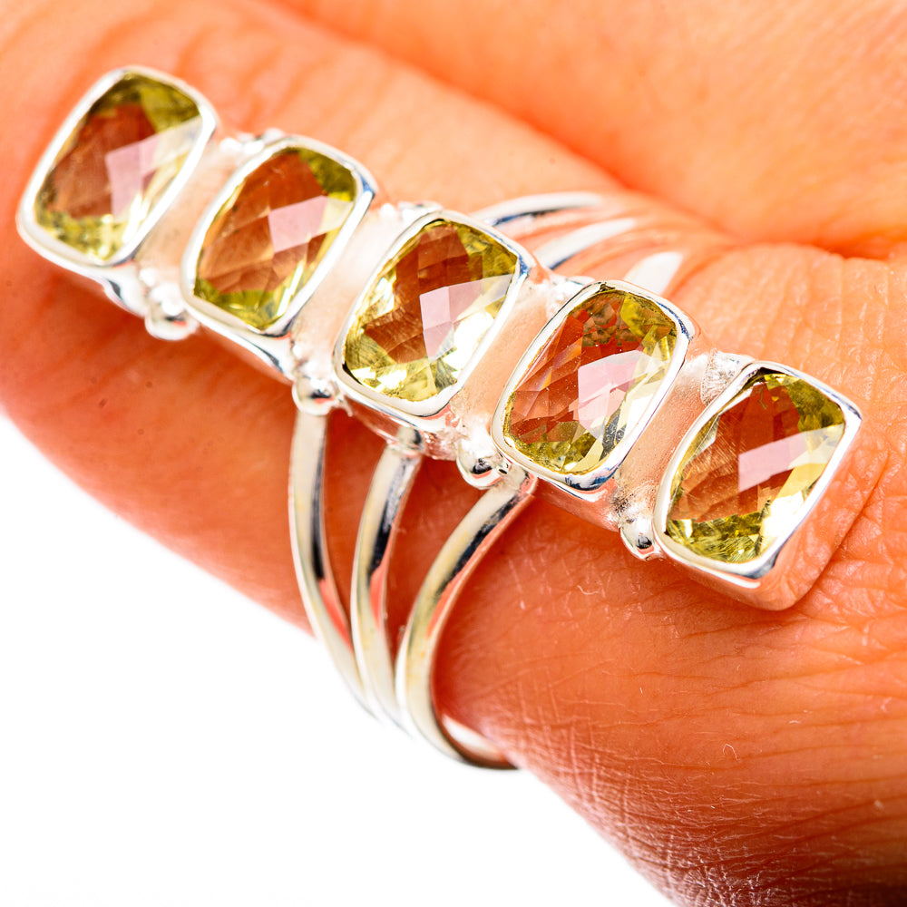 Citrine Rings handcrafted by Anasilvercos - RING109829