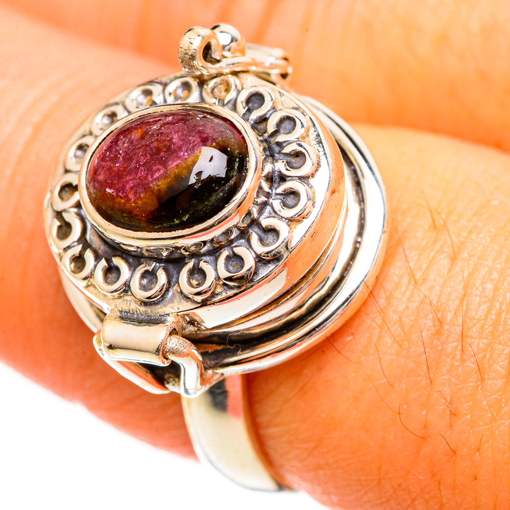 Russian Eudialyte Rings handcrafted by Anasilvercos - RING109854