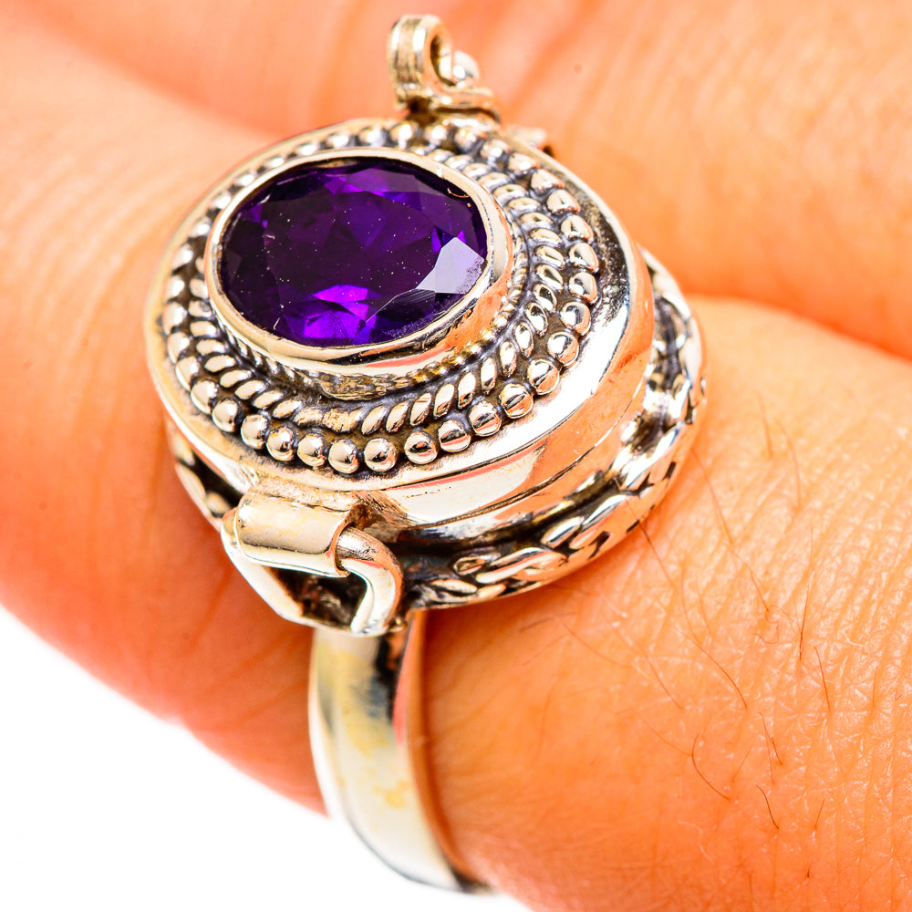Amethyst Rings handcrafted by Anasilvercos - RING109858