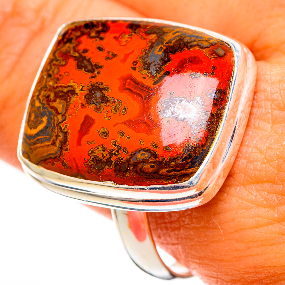 Moroccan Agate Rings handcrafted by Anasilvercos - RING109881