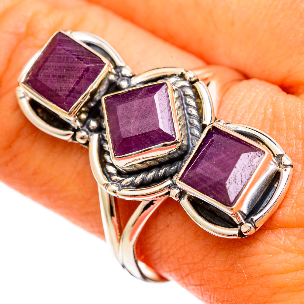 Ruby Rings handcrafted by Anasilvercos - RING109884