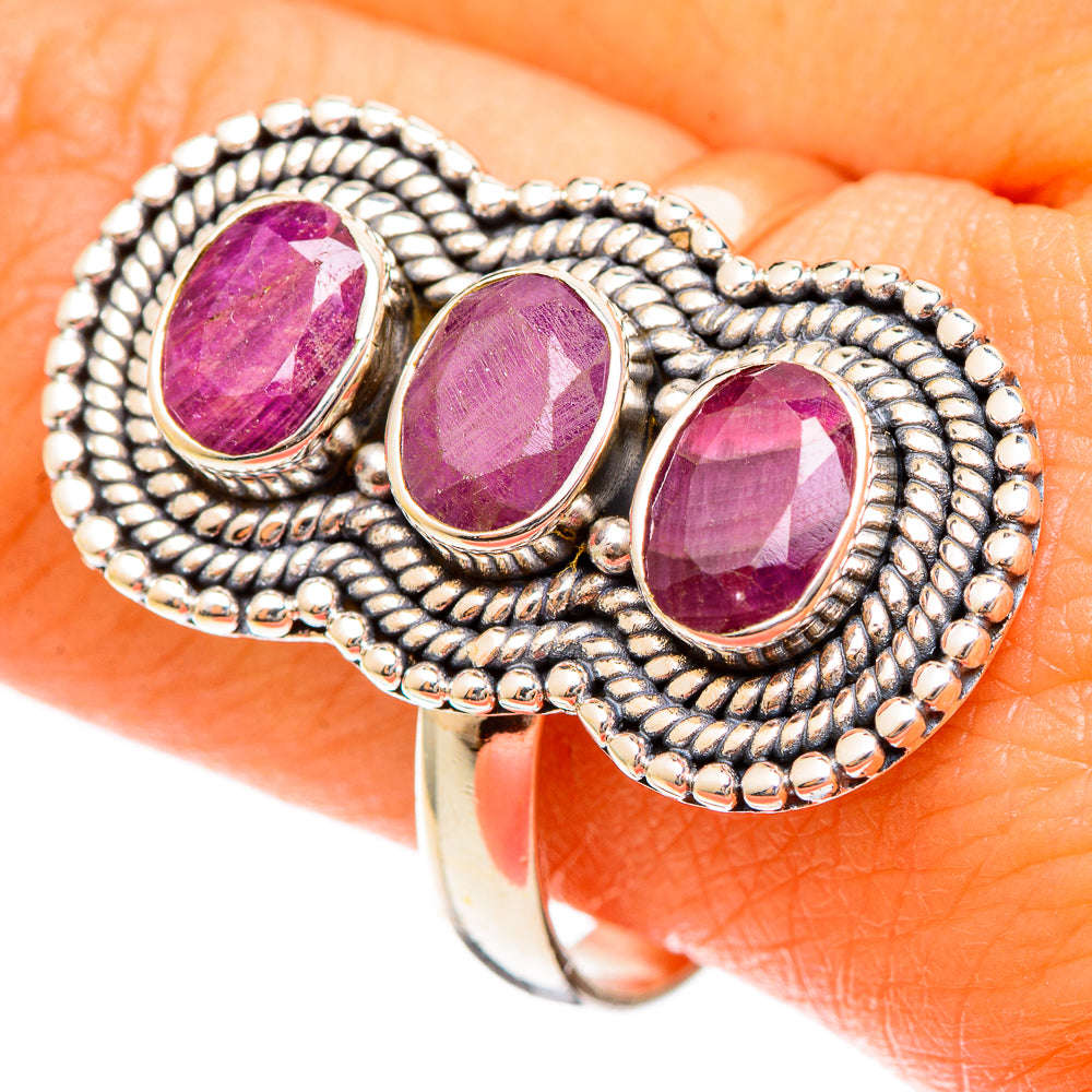 Ruby Rings handcrafted by Anasilvercos - RING109913