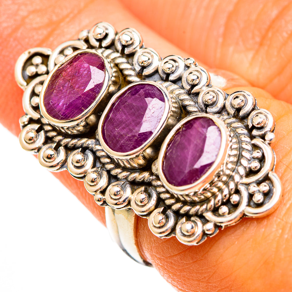 Ruby Rings handcrafted by Anasilvercos - RING109966