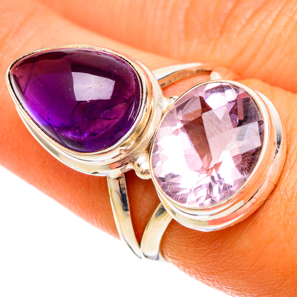 Amethyst Rings handcrafted by Anasilvercos - RING109971