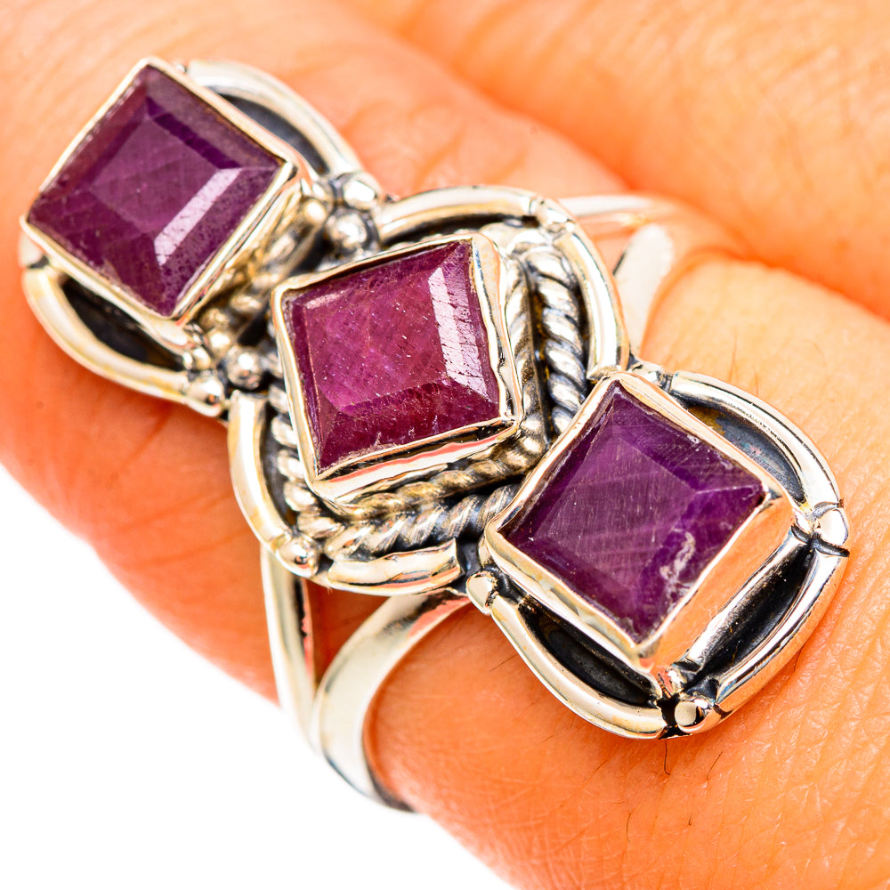 Ruby Rings handcrafted by Anasilvercos - RING109994