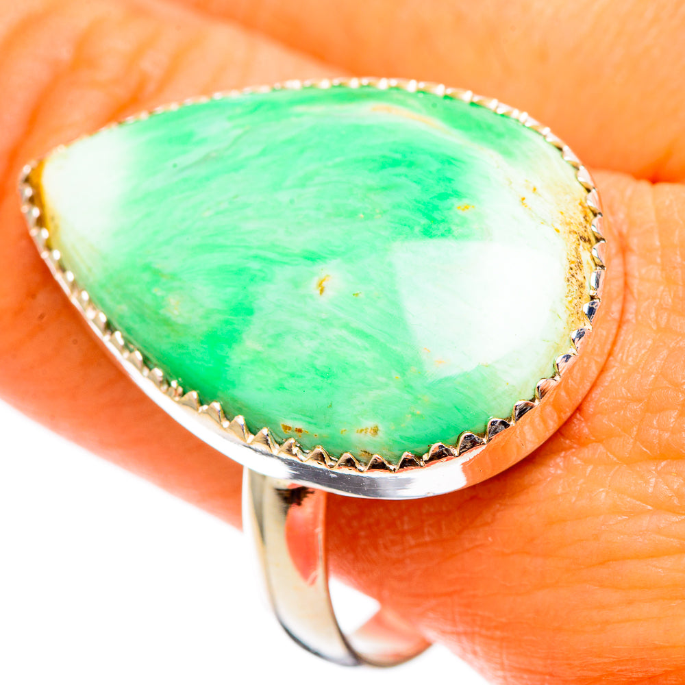 Variscite Rings handcrafted by Anasilvercos - RING110056