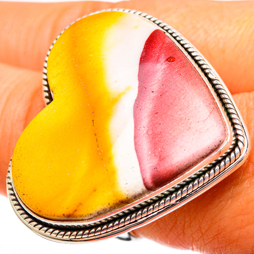 Mookaite Rings handcrafted by Anasilvercos - RING110063