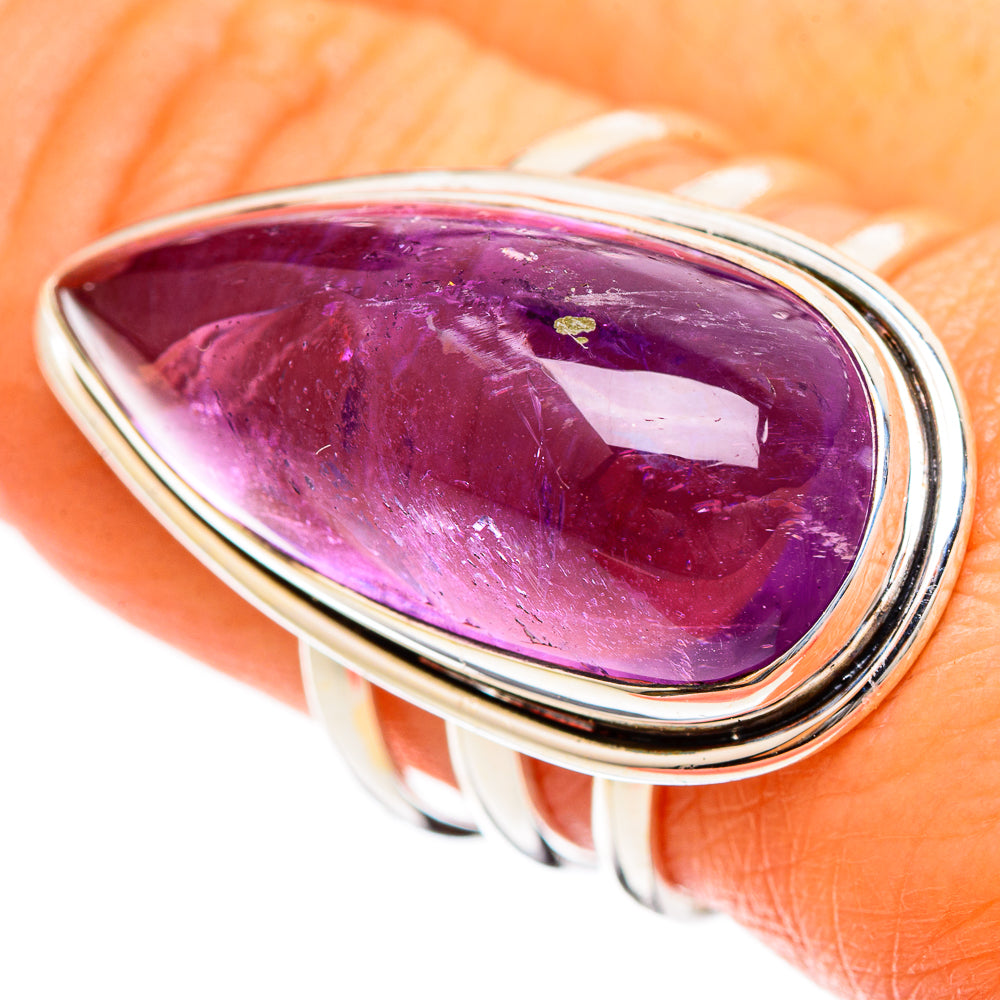 Amethyst Rings handcrafted by Anasilvercos - RING110069