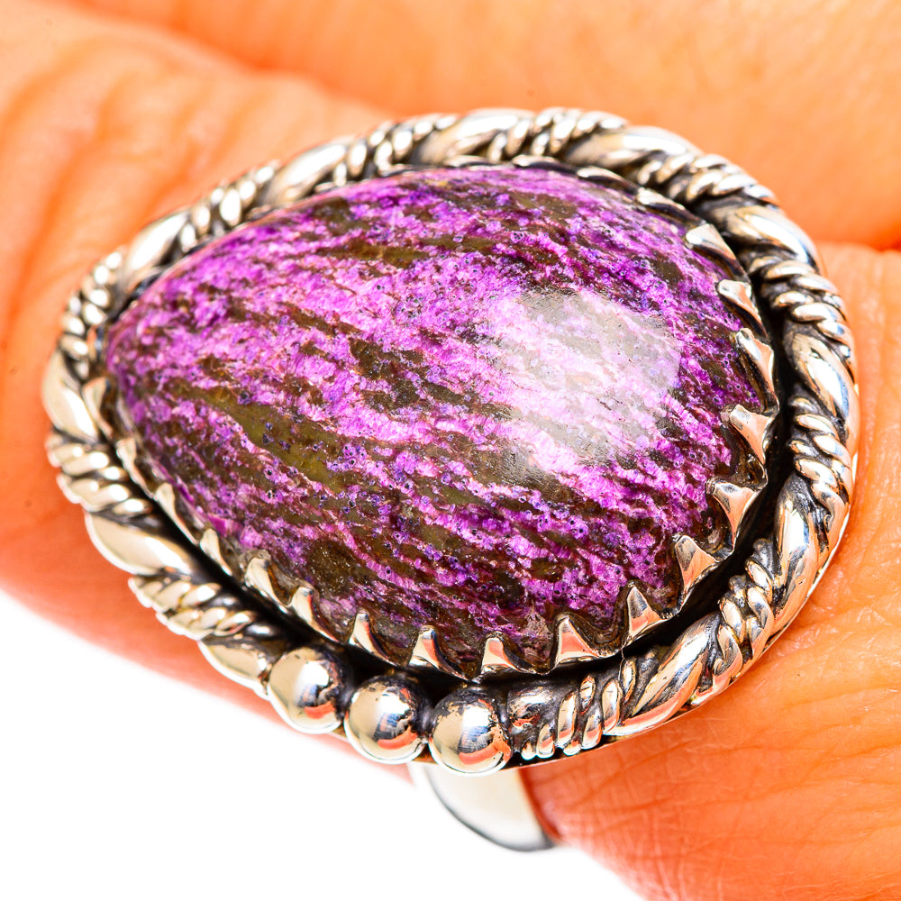 Stichtite Rings handcrafted by Anasilvercos - RING110073