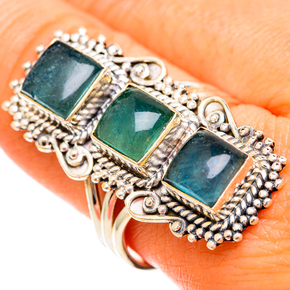 Apatite Rings handcrafted by Anasilvercos - RING110087
