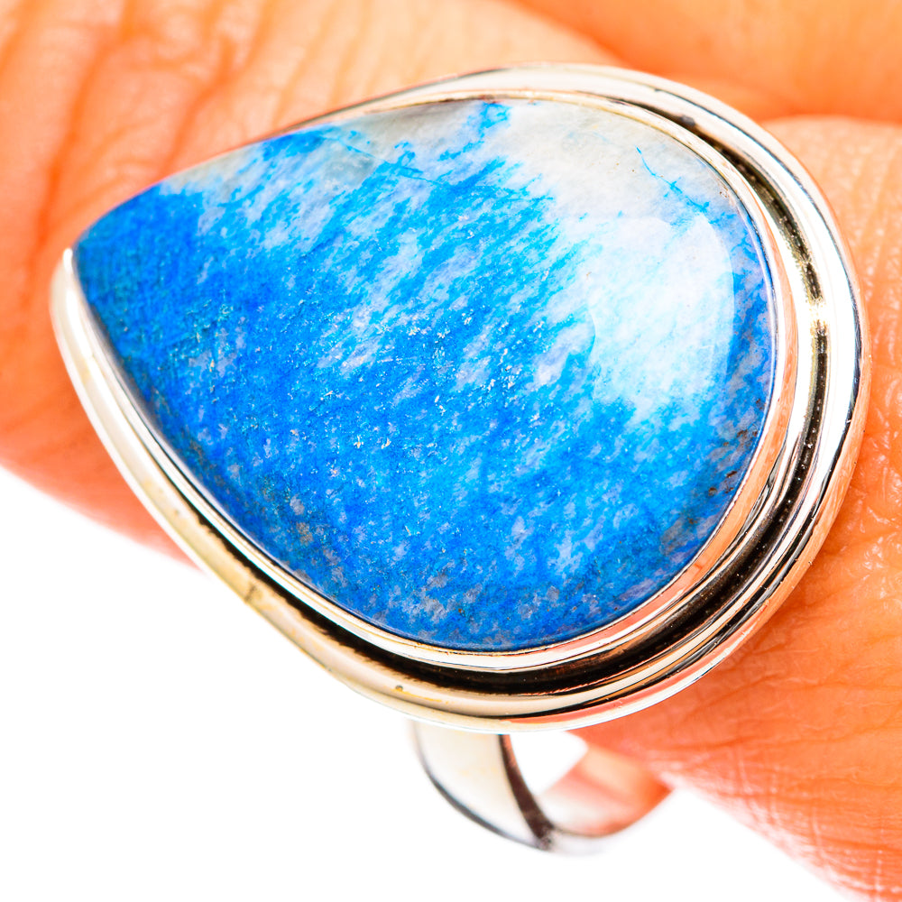 Sodalite Rings handcrafted by Anasilvercos - RING110123