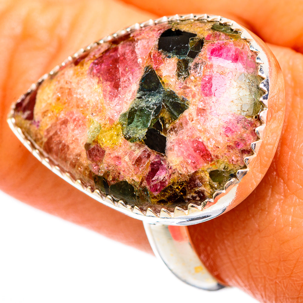 Tourmaline Rings handcrafted by Anasilvercos - RING110157
