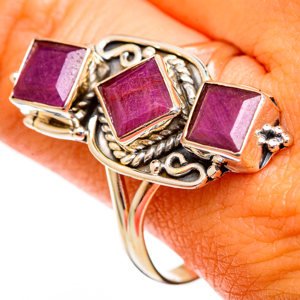 Ruby Rings handcrafted by Anasilvercos - RING110158