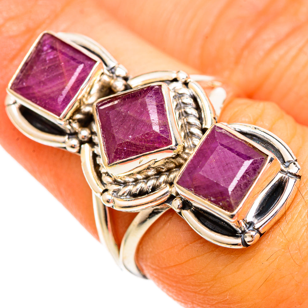 Ruby Rings handcrafted by Anasilvercos - RING110214