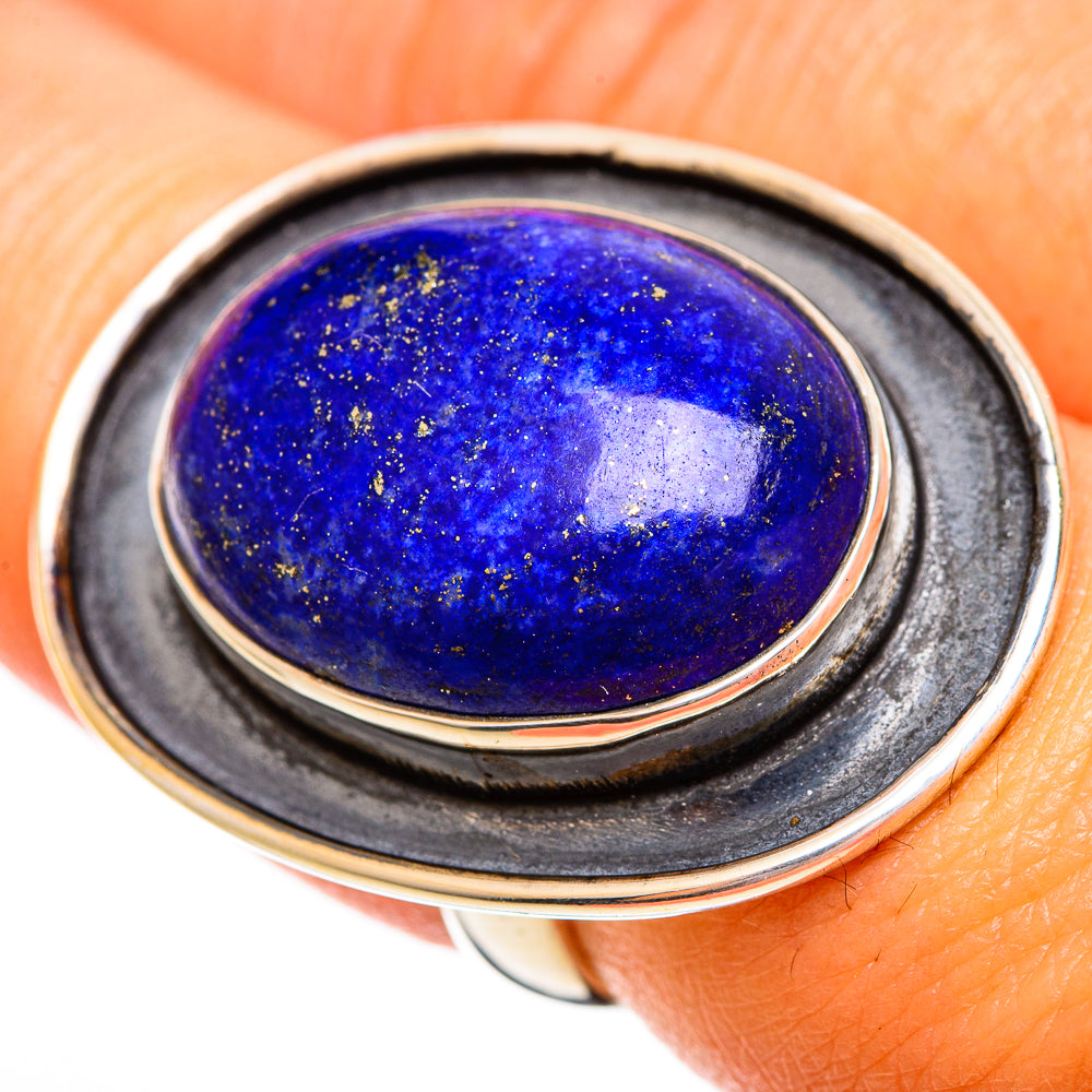 Lapis Lazuli Rings handcrafted by Anasilvercos - RING110258