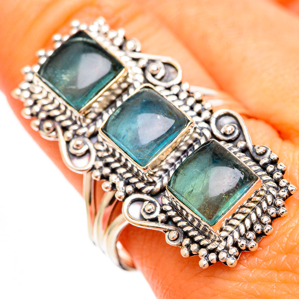 Apatite Rings handcrafted by Anasilvercos - RING110299