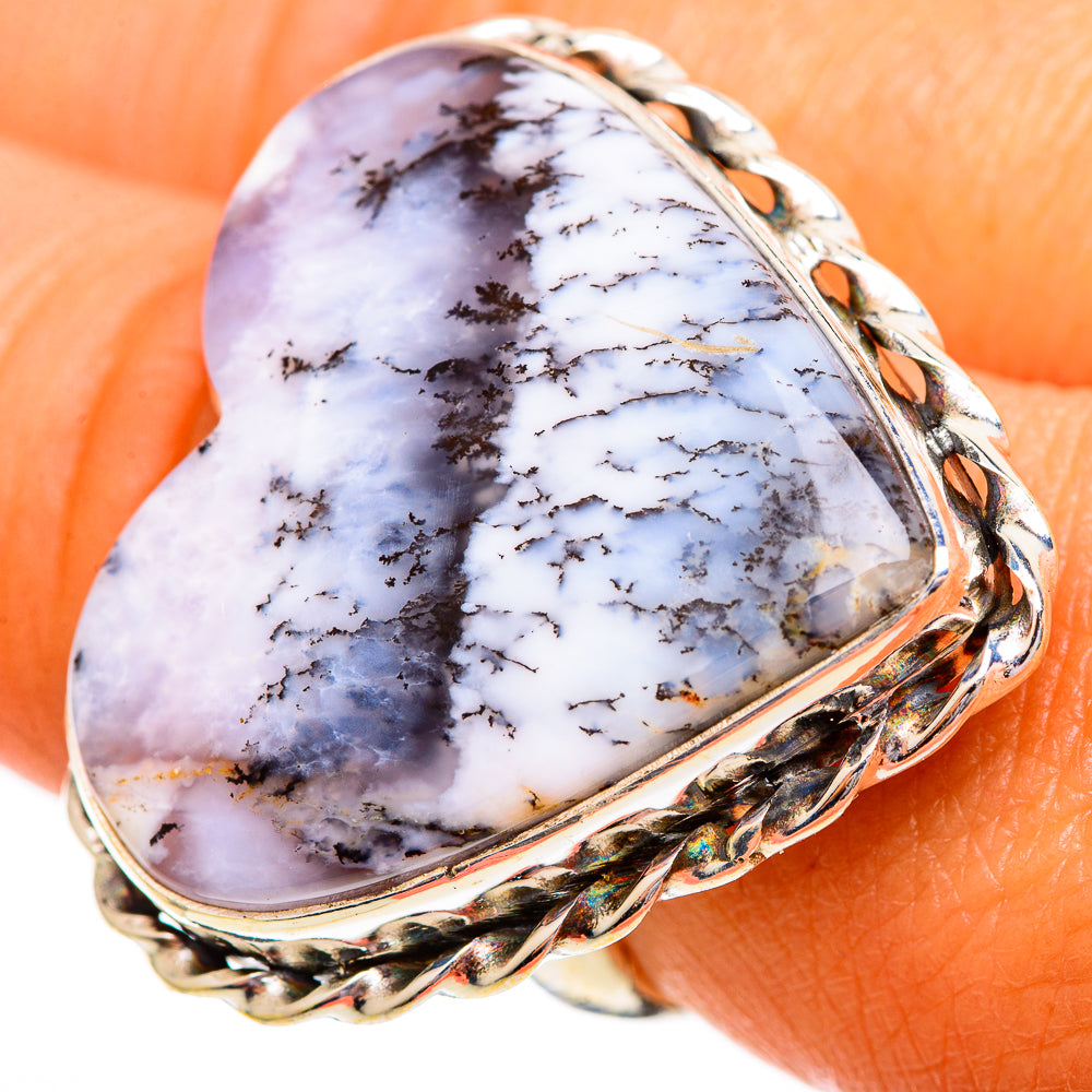 Dendritic Opal Rings handcrafted by Anasilvercos - RING110332