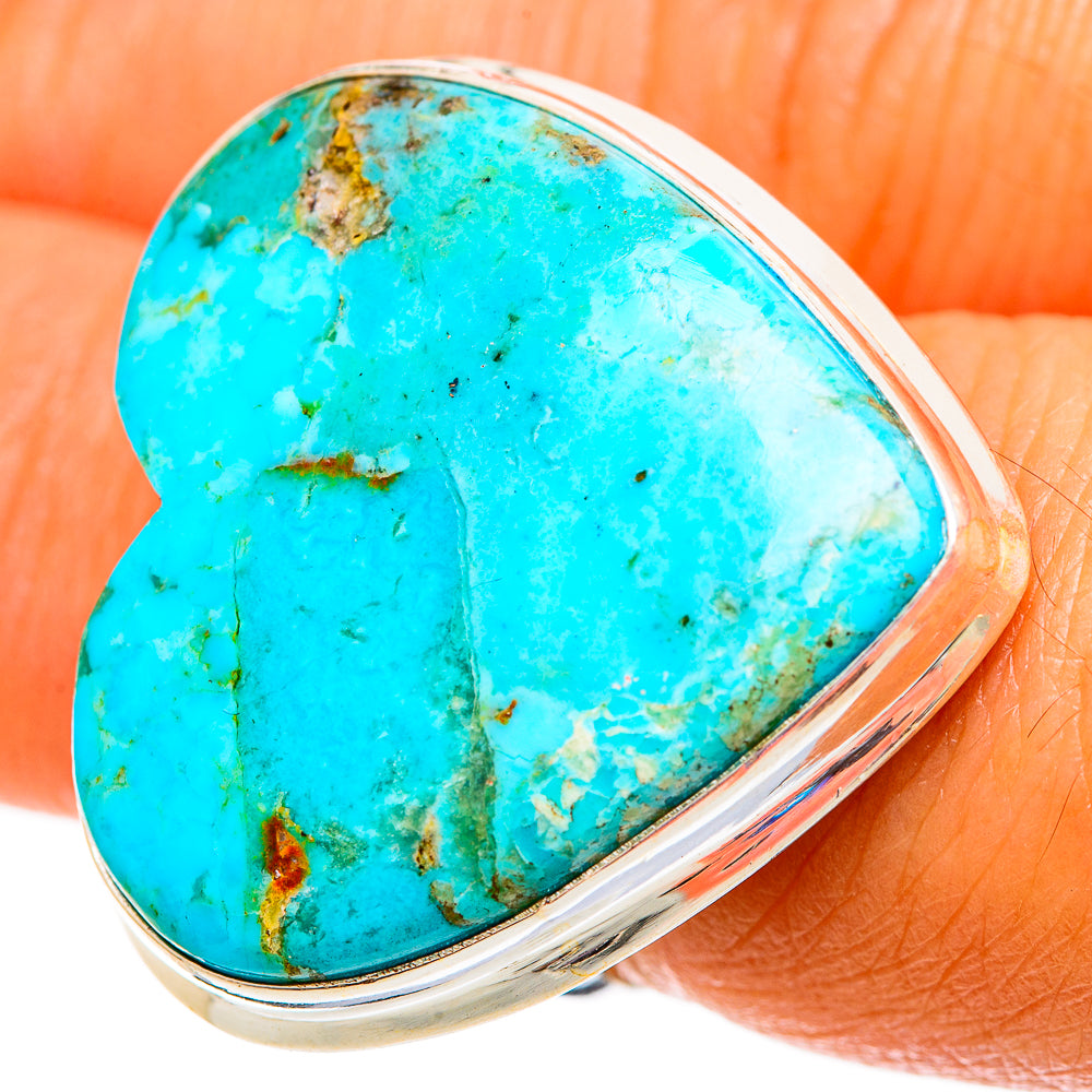 Chrysocolla Rings handcrafted by Anasilvercos - RING110341