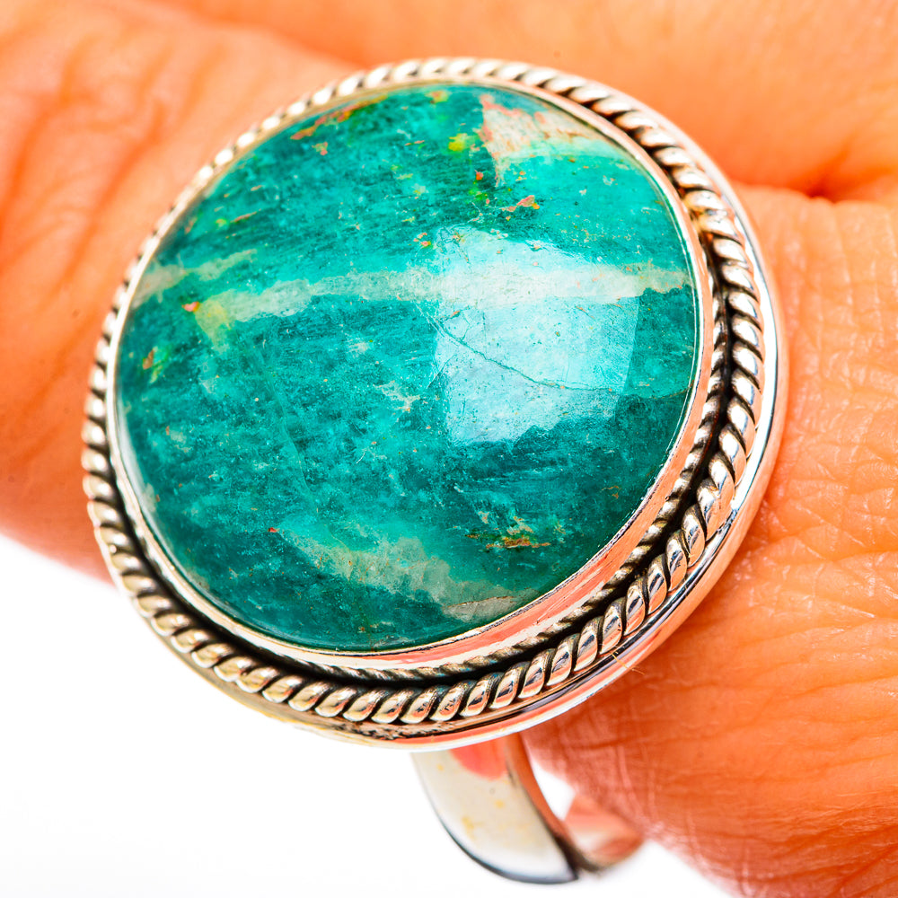Amazonite Rings handcrafted by Anasilvercos - RING110347